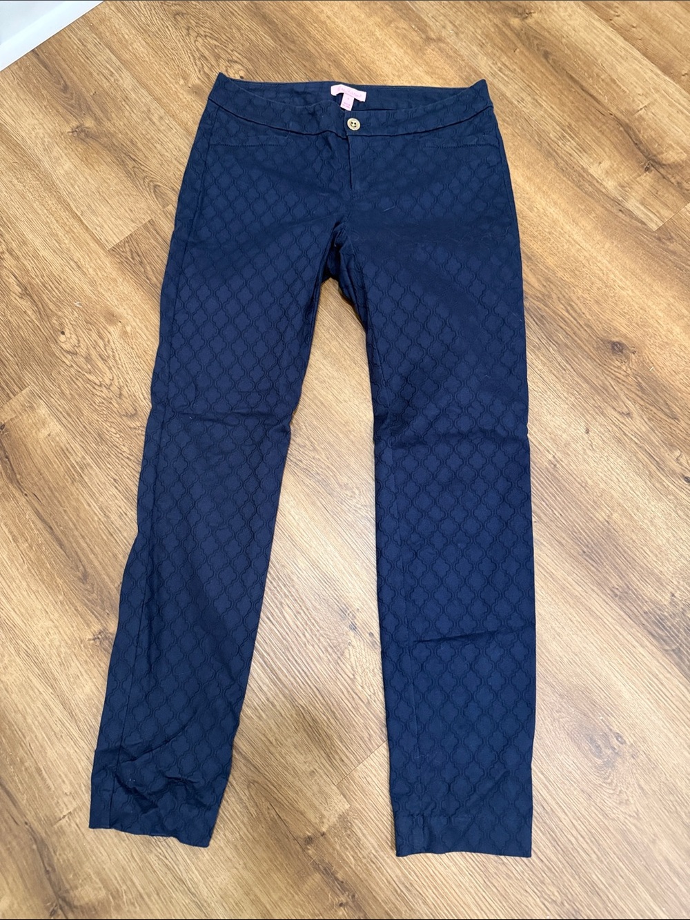 Lilly Pulitzer Navy Textured Kelly 4
